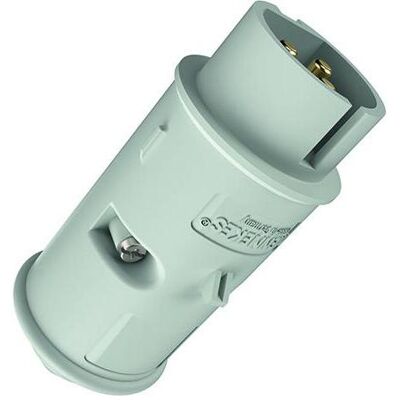 Mennekes, Prise + connecteur, MEN 637 Prise CEE petitepa IP44 40-50V 50 u 60Hz 16A 3p (CEE 16/3) - Publicité Mennekes, Prise + connecteur, MEN 637 Prise CEE petitepa IP44 40-50V 50 u 60Hz 16A 3p (CEE 16/3) - Publicité
