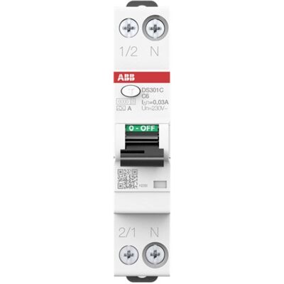 ABB DS301CC6A30 - Disjoncteur différentiel - 30mA, 6kA, Type A - Publicité ABB DS301CC6A30 - Disjoncteur différentiel - 30mA, 6kA, Type A - Publicité