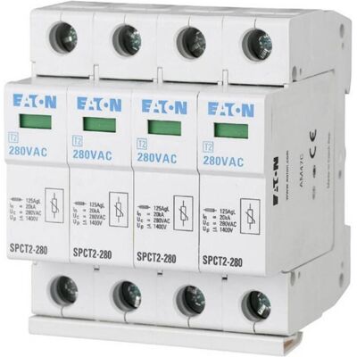 Eaton SPCT2-460/4 Parafoudre - 4P, 460VAC, IP20, Type 2 - Publicité Eaton SPCT2-460/4 Parafoudre - 4P, 460VAC, IP20, Type 2 - Publicité