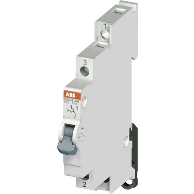 ABB E213-25-001 Interrupteur - 1 Commutateur - IP20 - Publicité ABB E213-25-001 Interrupteur - 1 Commutateur - IP20 - Publicité