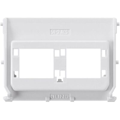 JUNG, Accessoires Gamme d'interrupteurs, Insert de montage CD500/plus /ST550/LS sw 54-2ACS - Publicité JUNG, Accessoires Gamme d'interrupteurs, Insert de montage CD500/plus /ST550/LS sw 54-2ACS - Publicité