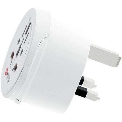 Skross, Adaptateur de voyage, Country World to UK - Publicité Skross, Adaptateur de voyage, Country World to UK - Publicité