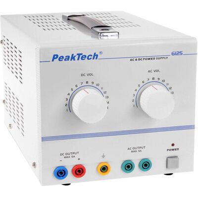 Peaktech 6125 - Alimentation AC/DC double - Publicité Peaktech 6125 - Alimentation AC/DC double - Publicité