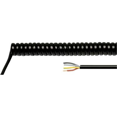 Helukabel 84954 Câble en spirale - 1000/4000 mm, 5 G, 1,50 mm², Noir - Publicité Helukabel 84954 Câble en spirale - 1000/4000 mm, 5 G, 1,50 mm², Noir - Publicité