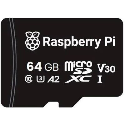 Allnet Raspberry zbh. Speicherkarte 64GB Class10 mit OS, Carte de développement + kit - Publicité Allnet Raspberry zbh. Speicherkarte 64GB Class10 mit OS, Carte de développement + kit - Publicité