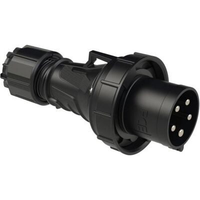 PCE Power Twist 035-6xs Connecteur - 63A, 415V, 5P, IP66 - Publicité PCE Power Twist 035-6xs Connecteur - 63A, 415V, 5P, IP66 - Publicité