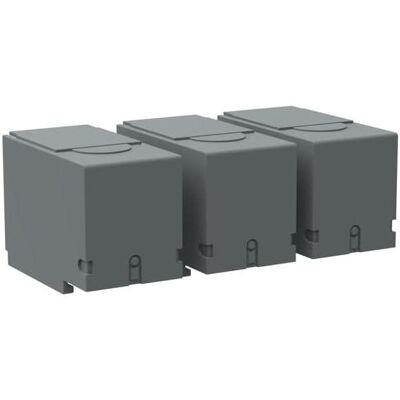 ABB OTS400G1S/3 Cache-bornes 1SCA022736R9060, Bouton + interrupteur, Gris - Publicité ABB OTS400G1S/3 Cache-bornes 1SCA022736R9060, Bouton + interrupteur, Gris - Publicité