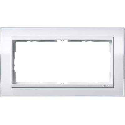 Gira, Accessoires Gamme d'interrupteurs, Cadre Event, Standard 55 Blanc pur 1002723 - Publicité Gira, Accessoires Gamme d'interrupteurs, Cadre Event, Standard 55 Blanc pur 1002723 - Publicité