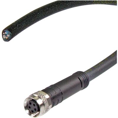 Câble de capteur LED2WORK L2W 200100-24 - 5m, 5 pôles, extrémités ouvertes, connecteur femelle M8, 24V DC - Publicité Câble de capteur LED2WORK L2W 200100-24 - 5m, 5 pôles, extrémités ouvertes, connecteur femelle M8, 24V DC - Publicité