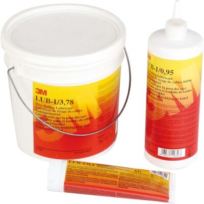 3M Système de tirage de câbles, Lub-P Lubrifiant pour câbles, 3,78 l 7100047869 3.78 l - Publicité 3M Système de tirage de câbles, Lub-P Lubrifiant pour câbles, 3,78 l 7100047869 3.78 l - Publicité