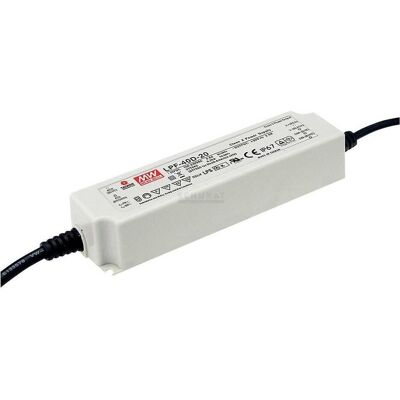 MeanWell, Éclairage : accessoires, MEAN WELL LPF-40D-12, Weiss, 115 V, 47 - 63 Hz, 450 g, 43 mm, 32 mm - Publicité MeanWell, Éclairage : accessoires, MEAN WELL LPF-40D-12, Weiss, 115 V, 47 - 63 Hz, 450 g, 43 mm, 32 mm - Publicité