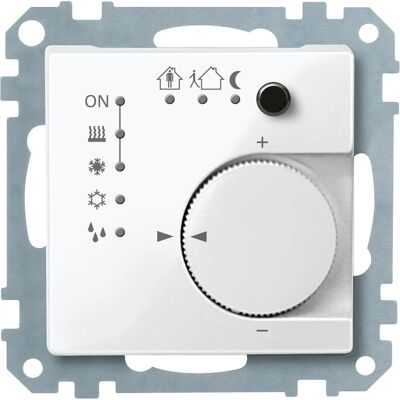 Merten 616719 - Régulateur de Température KNX - Blanc - Publicité Merten 616719 - Régulateur de Température KNX - Blanc - Publicité