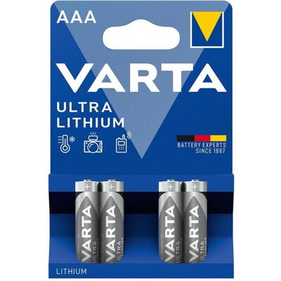 Varta Lr03 Micro Batterie Lithium - Batterie - Publicité Varta Lr03 Micro Batterie Lithium - Batterie - Publicité