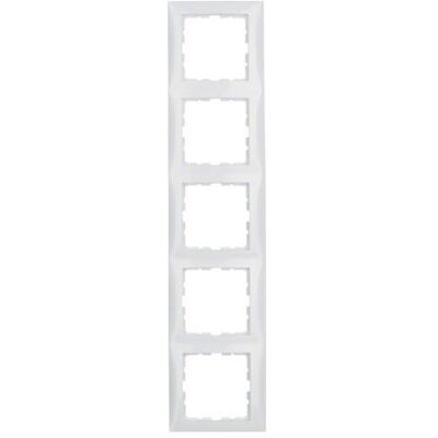 Hager, Accessoires Gamme d'interrupteurs, Ramnica penkis kartus baltasis BERKER - 5310158989 - Publicité Hager, Accessoires Gamme d'interrupteurs, Ramnica penkis kartus baltasis BERKER - 5310158989 - Publicité