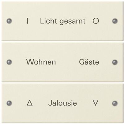 Gira, Accessoires Gamme d'interrupteurs, Kit de bascule 3f, système 55 220301 - Publicité Gira, Accessoires Gamme d'interrupteurs, Kit de bascule 3f, système 55 220301 - Publicité