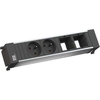 Bachmann Multiprise avec 2 Prises et 2 USB - Power Frame - Publicité Bachmann Multiprise avec 2 Prises et 2 USB - Power Frame - Publicité