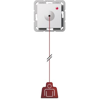 Gira Bouton-poussoir à tirette blanc pur 291203 Système 55, Bouton + interrupteur, Blanc - Publicité Gira Bouton-poussoir à tirette blanc pur 291203 Système 55, Bouton + interrupteur, Blanc - Publicité