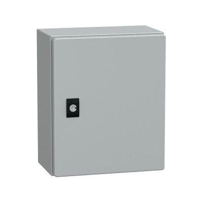 Schneider CRN Boîtier IP66 avec plaque de montage 300 x 250 x 150 mm (NSYCRN325150P) (Boîtier), Accessoires électroniques + boîtier, Gris - Publicité Schneider CRN Boîtier IP66 avec plaque de montage 300 x 250 x 150 mm (NSYCRN325150P) (Boîtier), Accessoires électroniques + boîtier, Gris - Publicité