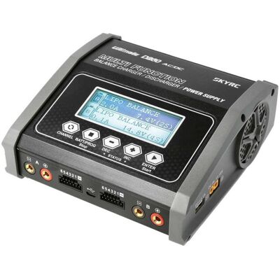 SkyRC D260 LiPo 1-6s 14A 260W, Chargeur RC, Gris - Publicité SkyRC D260 LiPo 1-6s 14A 260W, Chargeur RC, Gris - Publicité