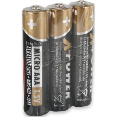 Ansmann X-Power Pile alcaline Micro AAA / LR03 (10 pcs, AAA), Batteries + piles - Publicité Ansmann X-Power Pile alcaline Micro AAA / LR03 (10 pcs, AAA), Batteries + piles - Publicité
