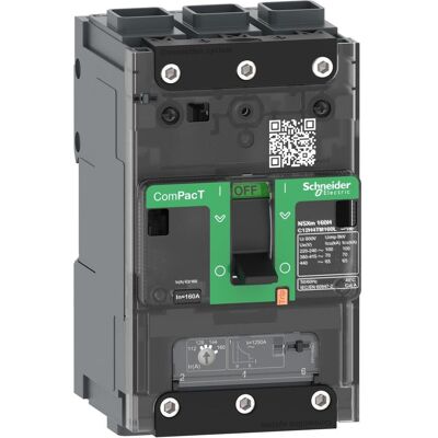 Schneider C12N3TM125L - Disjoncteur 125A 3P - Publicité Schneider C12N3TM125L - Disjoncteur 125A 3P - Publicité