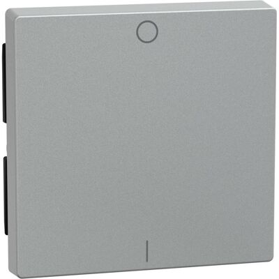 Merten, Accessoires Gamme d'interrupteurs, Bascule avec marquage 0/ 1, aluminium, 433260 - Publicité Merten, Accessoires Gamme d'interrupteurs, Bascule avec marquage 0/ 1, aluminium, 433260 - Publicité
