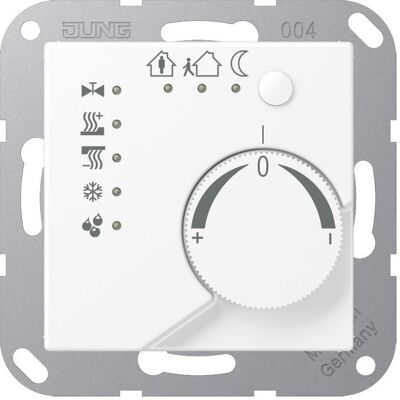 JUNG A2178TSWWM, Thermostat, Blanc - Publicité JUNG A2178TSWWM, Thermostat, Blanc - Publicité