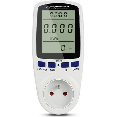 Esperanza, Compteur de courant, Compteur de consommation d'électricité - Publicité Esperanza, Compteur de courant, Compteur de consommation d'électricité - Publicité