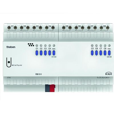 Theben, Actionneur, Rm 8 H Knx (Actionneur de commutation) - Publicité Theben, Actionneur, Rm 8 H Knx (Actionneur de commutation) - Publicité