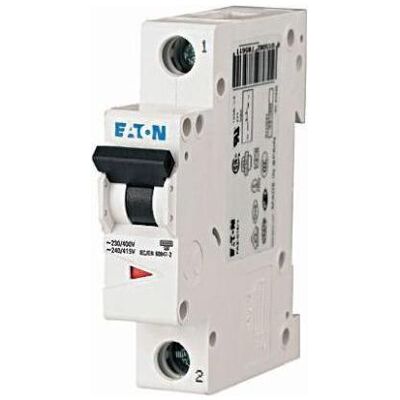 Eaton, Disjoncteur, xEffect MCB, 1P, 10A Curve D, 230... 400V AC, 6 kA Breaking Capacity - Publicité Eaton, Disjoncteur, xEffect MCB, 1P, 10A Curve D, 230... 400V AC, 6 kA Breaking Capacity - Publicité