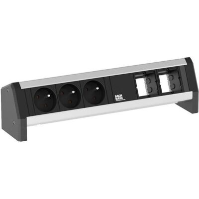 Bachmann, Multiprise, DESK 3xUTE & 2xModule GST18 (3x, CEE 7/3, PECO 7/5) - Publicité Bachmann, Multiprise, DESK 3xUTE & 2xModule GST18 (3x, CEE 7/3, PECO 7/5) - Publicité