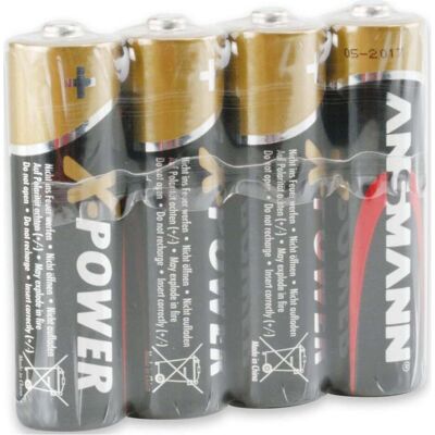 Ansmann X-Power (4 pcs, AA), Batteries + piles - Publicité Ansmann X-Power (4 pcs, AA), Batteries + piles - Publicité