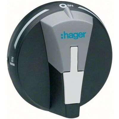 Hager, Transmission : accessoires, Actionneur rotatif - Publicité Hager, Transmission : accessoires, Actionneur rotatif - Publicité