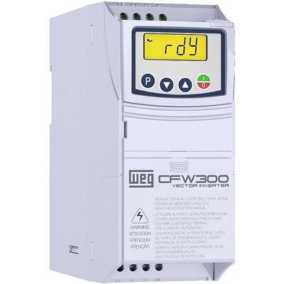 WEG - CFW300 A 01P8 T4 - 0.75 kW - Convertisseur de fréquence - Publicité WEG - CFW300 A 01P8 T4 - 0.75 kW - Convertisseur de fréquence - Publicité