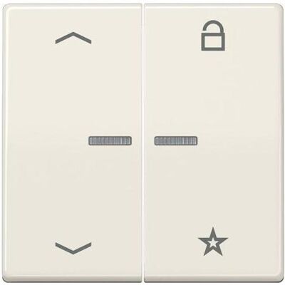 JUNG FM AS 1701 P Bouton-poussoir de commande radio eNet, Bouton + interrupteur, Blanc - Publicité JUNG FM AS 1701 P Bouton-poussoir de commande radio eNet, Bouton + interrupteur, Blanc - Publicité