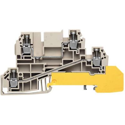 Weidmüller WDL 2.5/L/L/PE Borne de distribution avec WQV 2,5qmm 1030200000 1 (Répartiteur), Accessoires électroniques + boîtier, Beige - Publicité Weidmüller WDL 2.5/L/L/PE Borne de distribution avec WQV 2,5qmm 1030200000 1 (Répartiteur), Accessoires électroniques + boîtier, Beige - Publicité