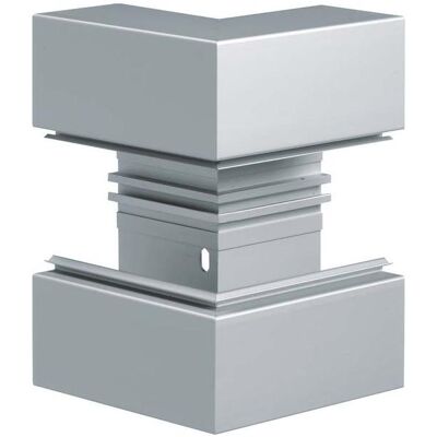 Hager, Conduite des câbles, TEH BRA652103ELN coin externe,BRA65210,alu,naturelox (8 cm) - Publicité Hager, Conduite des câbles, TEH BRA652103ELN coin externe,BRA65210,alu,naturelox (8 cm) - Publicité