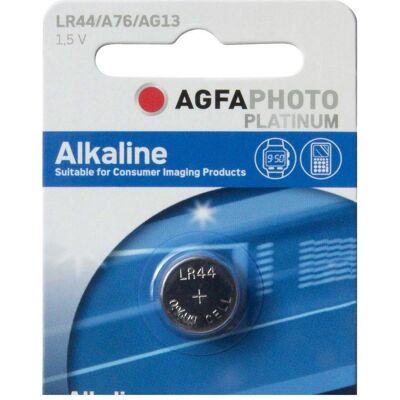 AGFAPHOTO Ag13 (1 pcs, LR44), Batteries + piles - Publicité AGFAPHOTO Ag13 (1 pcs, LR44), Batteries + piles - Publicité