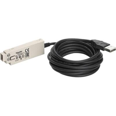 Schneider Electric Câble de connexion 3m USB (3 m, USB 2.0), Câble USB - Publicité Schneider Electric Câble de connexion 3m USB (3 m, USB 2.0), Câble USB - Publicité