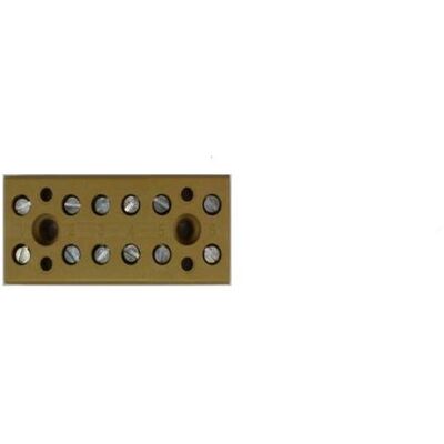 Weidmüller BK 6/E 7906090000 - Barrette de connexion 6 voies pour câbles 22-12 AWG - Publicité Weidmüller BK 6/E 7906090000 - Barrette de connexion 6 voies pour câbles 22-12 AWG - Publicité
