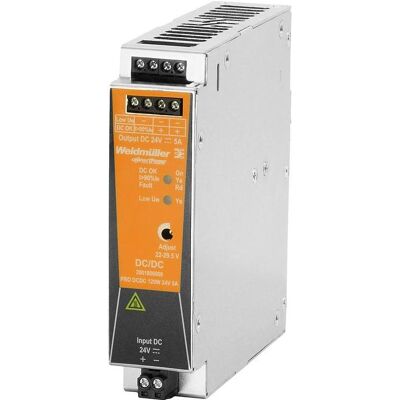 Weidmüller PRO DCDC 120W 24V 5A - Convertisseur CC/CC - Publicité Weidmüller PRO DCDC 120W 24V 5A - Convertisseur CC/CC - Publicité