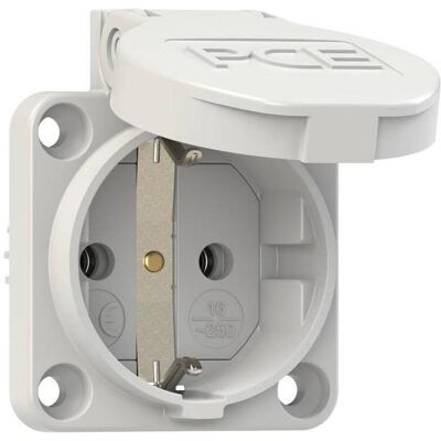 PCE, Prise de courant, SSD 50X50 NAT.ZFK IP54 GRIS (109-0G) - Publicité PCE, Prise de courant, SSD 50X50 NAT.ZFK IP54 GRIS (109-0G) - Publicité