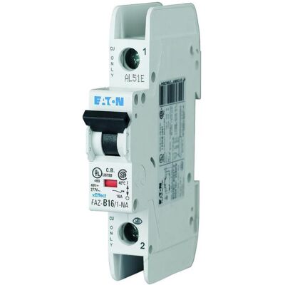EATON - FAZ-B1/1-NA - 1A - 1p - Disjoncteur - Publicité EATON - FAZ-B1/1-NA - 1A - 1p - Disjoncteur - Publicité
