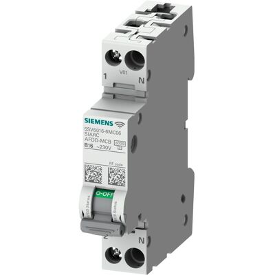Interrupteur de protection incendie Siemens 5SV6016-6MC06 - B - 6A - Publicité Interrupteur de protection incendie Siemens 5SV6016-6MC06 - B - 6A - Publicité