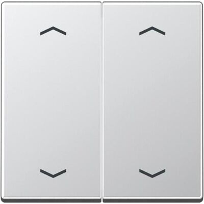 JUNG A102PAL Commutateur Double Aluminium - Switch - Publicité JUNG A102PAL Commutateur Double Aluminium - Switch - Publicité