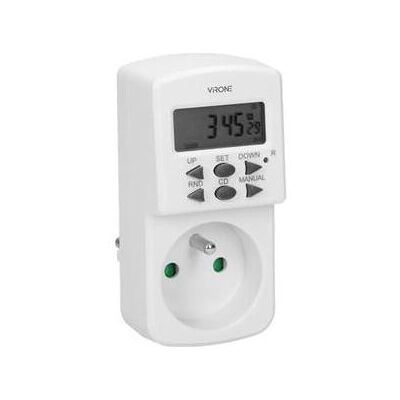 Orno, Minuterie, Minuteur électronique, MINI, 10 programmes, DT-2 (Type F) - Publicité Orno, Minuterie, Minuteur électronique, MINI, 10 programmes, DT-2 (Type F) - Publicité