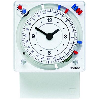 THEBEN - 2890033 - 2 canaux - 230 V - Minuterie analogique - Publicité THEBEN - 2890033 - 2 canaux - 230 V - Minuterie analogique - Publicité