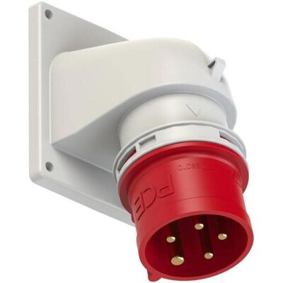 PCE, Prise + connecteur, 77715-6 Connecteur d'accessoire coudé 16A5p6h IP44 (CEE 16/6) - Publicité PCE, Prise + connecteur, 77715-6 Connecteur d'accessoire coudé 16A5p6h IP44 (CEE 16/6) - Publicité