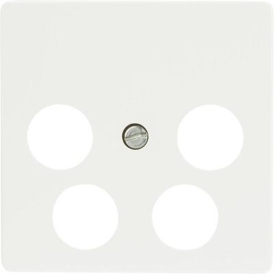Siemens Accessoires Gamme d'interrupteurs, Plaque centrale prise 4f cws mt 5TG2595-1 - Publicité Siemens Accessoires Gamme d'interrupteurs, Plaque centrale prise 4f cws mt 5TG2595-1 - Publicité