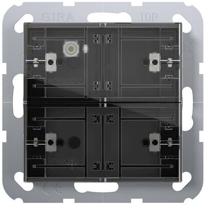 Capteur Tactile Gira 501200 - Supporte KNX - 2 Boutons - Montage Encastré - Publicité Capteur Tactile Gira 501200 - Supporte KNX - 2 Boutons - Montage Encastré - Publicité
